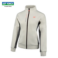 尤尼克斯（YONEX）男女款羽毛球服 长袖外套秋季运动上衣 250123BCR 女运动上衣 驼色 L