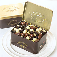 Enon 怡浓 15种每日坚果夹心黑巧克力豆榛子巴旦木纯可可脂零食礼盒装送礼