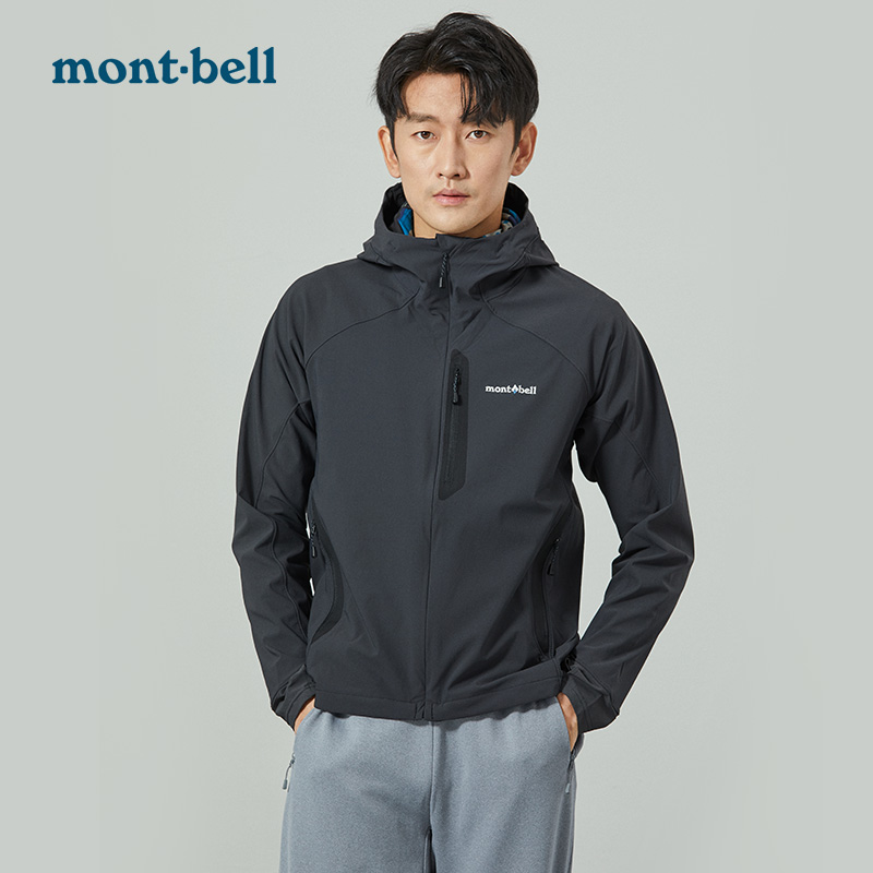 mont·bell 防风保暖软壳外套 连帽夹克