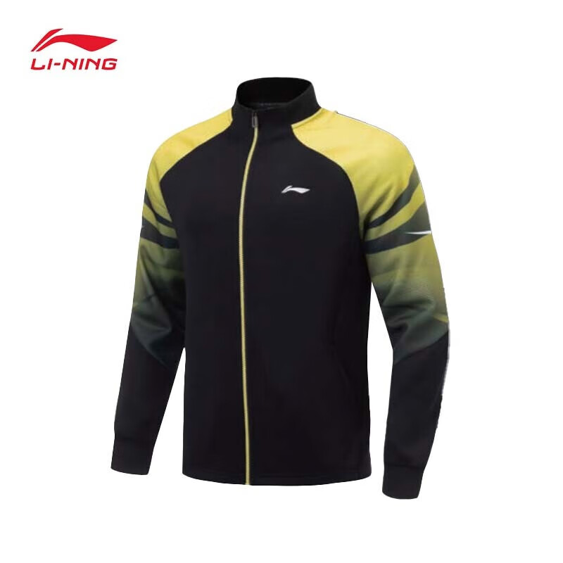 李宁（LI-NING）乒乓球服羽毛球服时尚运动开衫无帽卫衣  XL