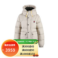 FJALLRAVEN北极狐秋冬羽绒服白鹅绒女700蓬轻量经典百搭09221246 201C-662C灰卡其色-森林灰 AS