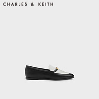 CHARLES&KEITH复古金属饰平跟乐福鞋女CK1-70381008 Multi综合色 38