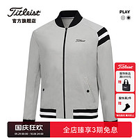 Titleist泰特利斯高尔夫服装男士外套PLAY CLASSIC男装高弹防风夹克 沙色 M