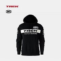 崔克（TREK）100% Factory Racing车队版时尚保暖连帽帽衫卫衣 黑色 M