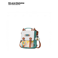 Mr.ace Homme 蜜蜂系列 日系斜挎包女学生单肩包剑桥日常通勤手提包 小蜜蜂系列