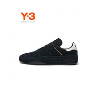 Y-3 GAZELLE新款休闲鞋男女同款低帮板鞋37-HQ6510 黑色 UK4  36  2/3