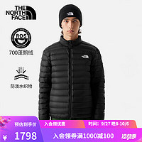 The North Face北面（The North Face）羽绒服男保暖|83ON JK3/黑色 S/165