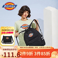 Dickies 帝客 雙肩包男女 新款大容量簡約學生背包通勤包 DK010512 黑色 均碼