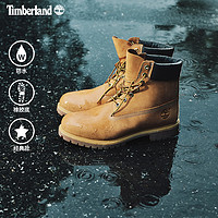 Timberland 官方踢不爛女款大黃靴戶外情侶防水偏小|10361