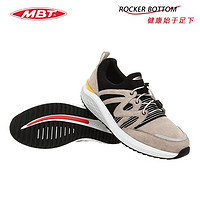 MBT 弧形底男厚底休闲运动鞋 增加肌肉运动 缓震 增高 耐磨 MILA 1481S灰色 40