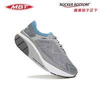 MBT 弧形底女厚底跑步鞋健康跑 减少足部不适 反光缓震透气Z3000-1 20Y灰色/蓝色 5(35.5)
