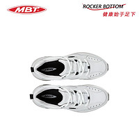MBT 弧形底女厚底休闲鞋 修正身姿缓震 增高 透气 ANATAKA DX 2 16S白色 5(35.5)