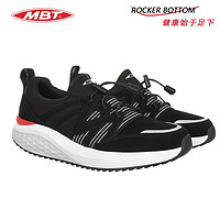 MBT 弧形底女厚底休闲运动鞋 增加肌肉运动 缓震 增高 耐磨 MILA 03S黑色 36