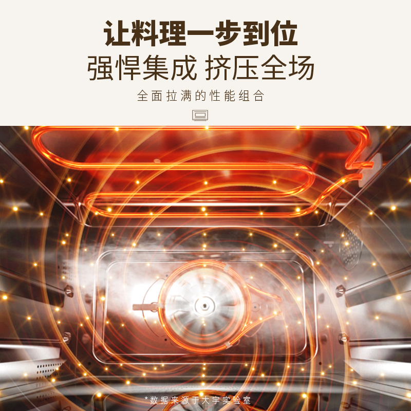 大宇WZK02微蒸烤炸一体机家用台式变频微波炉空气炸水波炉蒸烤箱