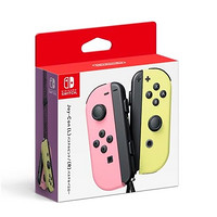 Nintendo 任天堂 Joy-con 游戲手柄 粉紅色&淡黃色