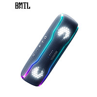 喜多宝（xdobo）BMTL BOSS蓝牙音箱炫彩RGB灯效30W重低音户外便携IPX7防水TWS串联高品质音响 典雅黑