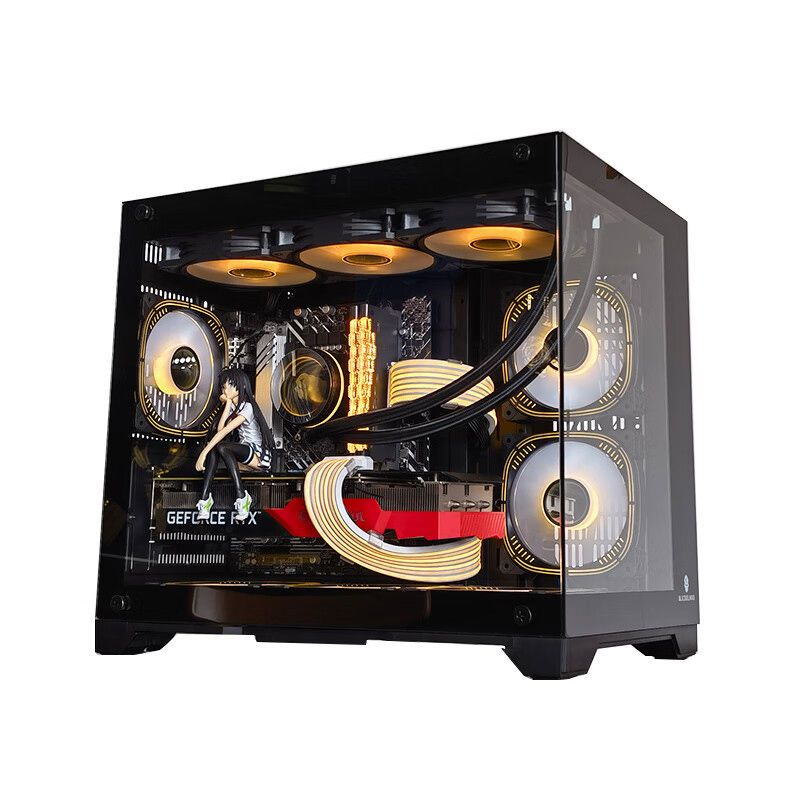 GALAX影驰 i5 13490F/RTX4060Ti金属大师游戏直播电脑组装主机