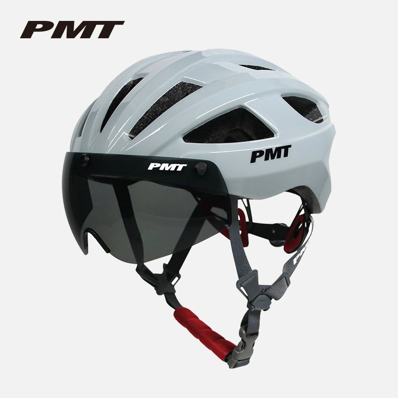 PMT头盔气动风镜骑行头盔男女公路车山地车自行车帽单车装备