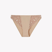 LA PERLA 女士MIDNIGHT BOTANICA系列刺绣内裤 W232裸色 L