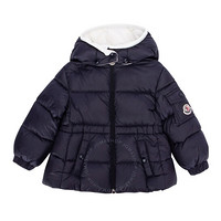 限尺码：MONCLER 盟可睐 女童 深蓝色 Sayna 羽绒服