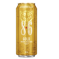 SWINKELS 8.6 GOLD金罐花香黄金啤酒 500ml*12整箱 进口啤酒 500mL 12罐 整箱装