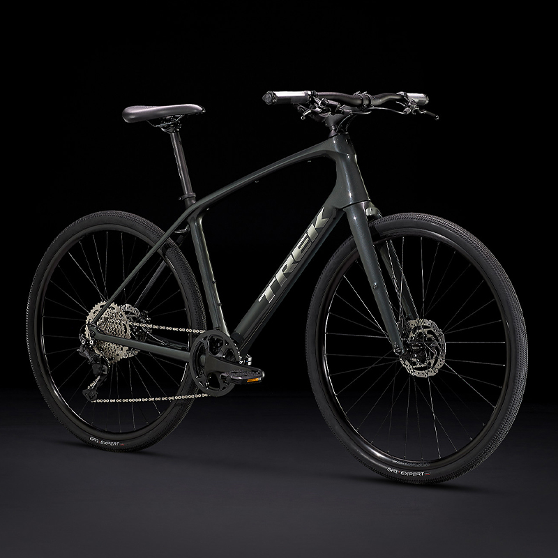 TREK崔克FX S 4碳纤维油压碟刹通勤700C砾石路平把公路车