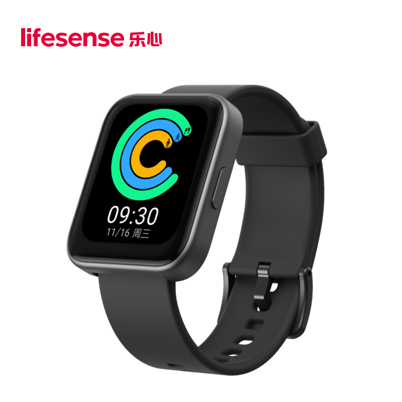 Lifesense 乐心 新品乐心健康手表C1运动手环睡眠心率监测仪跑步健身多功能男款手环动态大彩屏手环女智能测血氧情侣手表