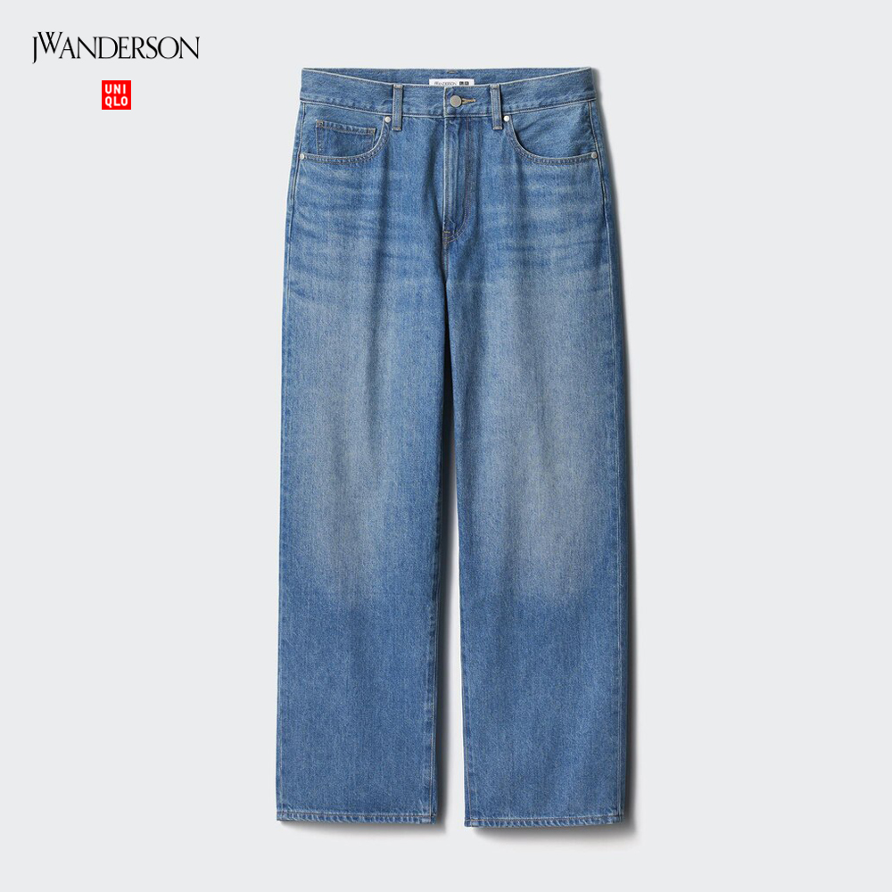 UNIQLO 优衣库 男装 JWA宽松牛仔裤(水洗产品长裤)462930
