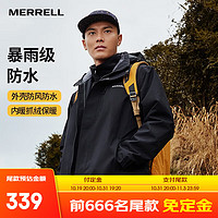 MERRELL 迈乐 男女户外三合一冲锋衣登山服 MC2220099-1