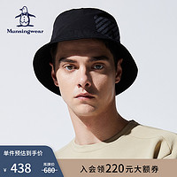 Munsingwear 万星威 高尔夫球帽男新春夏男帽休闲时尚渔夫帽