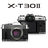 FUJIFILM 富士 X-T30二代銀色文藝4K數碼高清學生微單相機Mark II 海外版