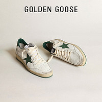 GOLDEN GOOSE 男女鞋  Ball Star  脏脏鞋星星休闲板鞋 绿尾男鞋 42码260mm