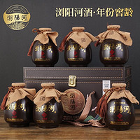 LIUYANGHE LIQUOR 瀏陽河 浏阳河 窖龄N88酱香型白酒 6瓶