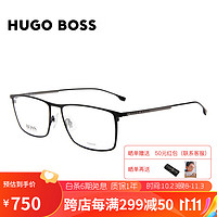 HUGO BOSS 光学眼镜框配镜男款商务框型近视眼镜架0976 4IN 57mm