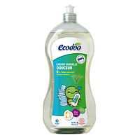 Ecodoo逸乐舒洗洁精去油污低泡1L果蔬餐具奶瓶有机清洁洗碗液