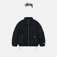 STUSSY斯图西 潮流袖口logo立领羽绒服 