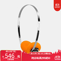 KOSS 高斯 x retrospekt高斯P/21复古橙色泡沫贴耳式耳机有线音乐耳机 橙色