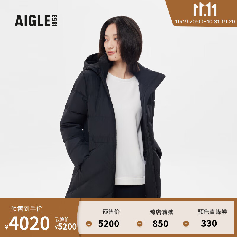 AIGLE 艾高 秋冬GTX WS防风加厚鹅绒羽绒服女  AN412