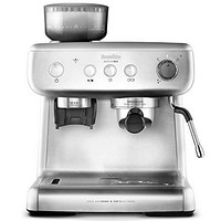 Breville 铂富 Barista Max VCF126X 半自动咖啡机 银色