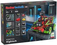fischertechnik 慧鱼 559895 ROBOTICS - 高科技，10 年的套件，9 个机器人模型的实验箱，具有语音识别和图像处理功能