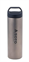 SOTO ST-AB30 Aerobottle 瓶，10.1 液量盎司（300 毫升），轻便、耐用、钛、保温、保冷、真空绝缘、Aerobottle