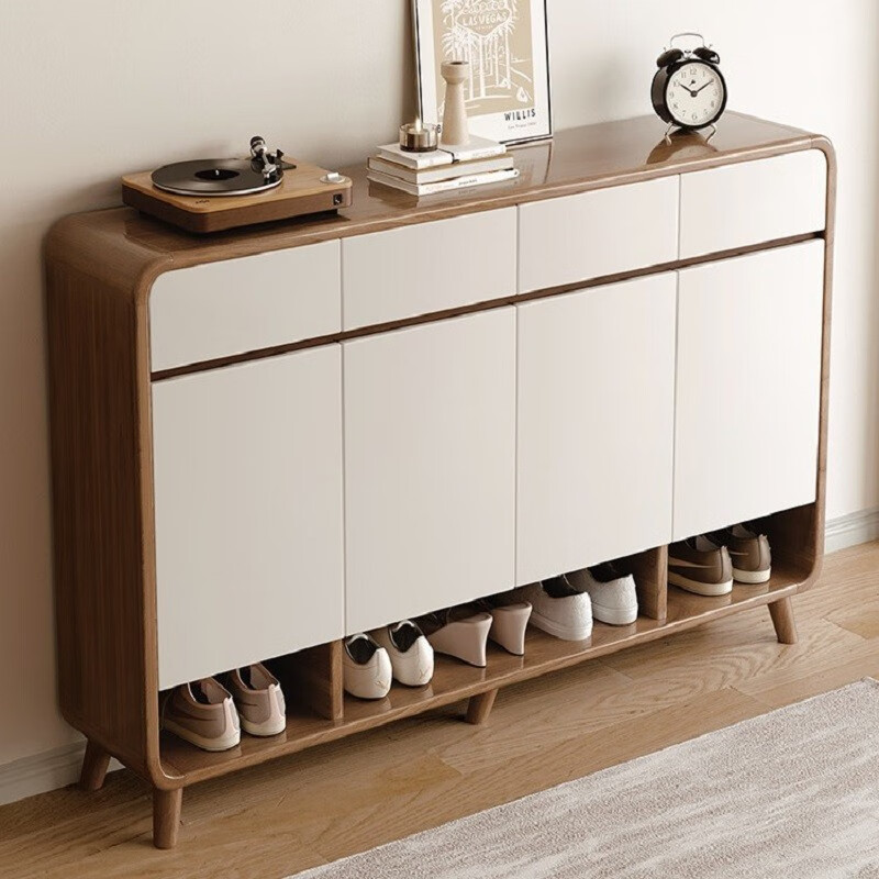 SHICY 实采 大容量鞋柜门口家用入户门楼道玄关柜一体收纳储物鞋架 60-32-112