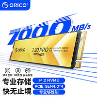 ORICO 奥睿科 J20Pro系列 NVMe协议 M.2固态硬盘SSD 1TB（PCIe4.0）