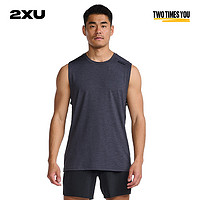 2XU Motion系列运动背心男健身衣篮球训练速干无袖T恤