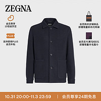 杰尼亚 Zegna）22秋冬男士羊毛及山羊绒材质 Alpe 工装夹克S50063-1DHAQ0-52