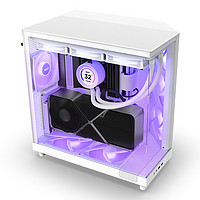 NZXT 恩杰 H6 Flow 紧凑型双腔中塔式气流机箱