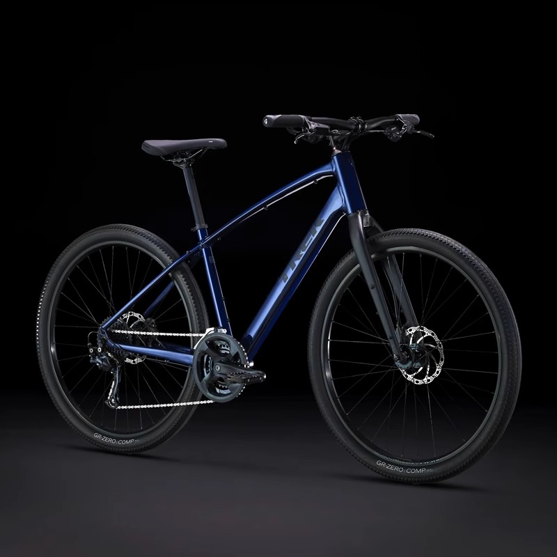 TREK 崔克 DS 2轻量铝合金油压碟刹内走线18速多功能平把公路自行车