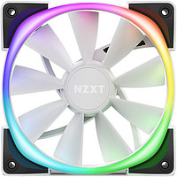 NZXT 恩杰 AER RGB 2 140 RGB单包无控制器/4pin/1500转/机箱水冷风扇 白色