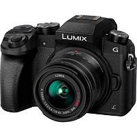 Panasonic 松下 數碼相機LUMIX G7系列 4K超高清照相數碼相機帶14-42mm f3.5-5.6 II鏡頭
