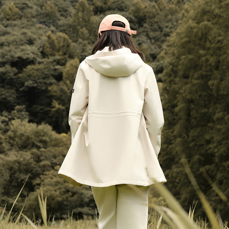 【经典爆款】AIGLE艾高明星同款秋季GTX防风防雨保暖夹克冲锋衣女